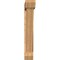 Ekena Millwork Traditional Slat Smooth Bracket w/ Offset Brace, Western Red Cedar, 7 1/2"W x 42"D x 48"H BKT0806X42X48TRA06SWR - alternate 2